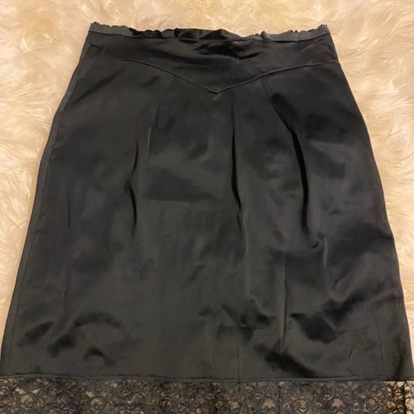 Vintage 1960s 1970s slip dress and skirt - Picture 9 of 9